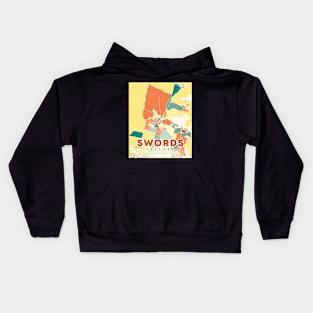 SWORDS IRELAND: EMERALD LABYRINTH - UNRAVEL MEDIEVAL MYTHS Kids Hoodie